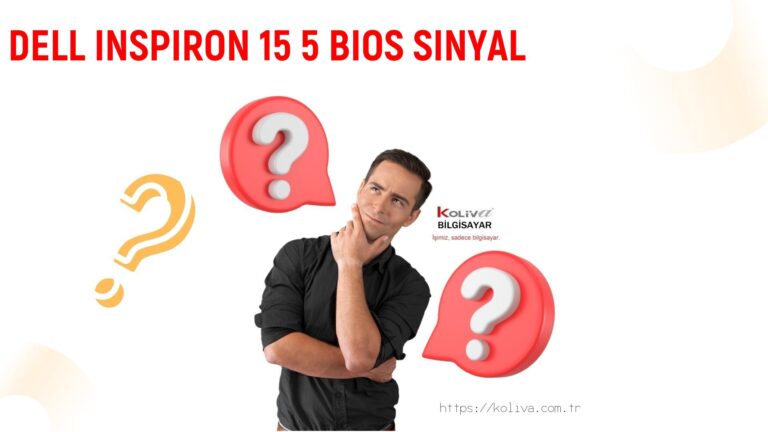 DELL INSPIRON 15 5 BIOS SINYAL SORUNU | ÇÖZÜLDÜ
