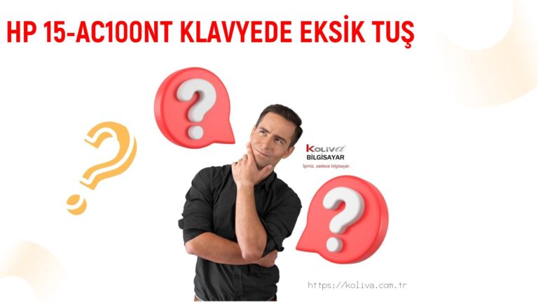 HP 15-AC100NT KLAVYEDE EKSİK TUŞ SORUNU | ÇÖZÜLDÜ