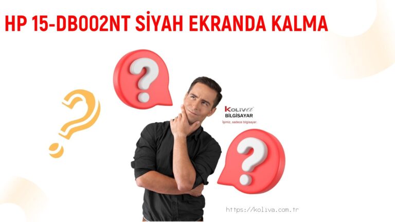 HP 15-DB002NT SİYAH EKRANDA KALMA SORUNU | ÇÖZÜLDÜ