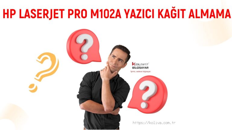 HP LASERJET PRO M102A YAZICI KAĞIT ALMAMA SORUNU | ÇÖZÜLDÜ