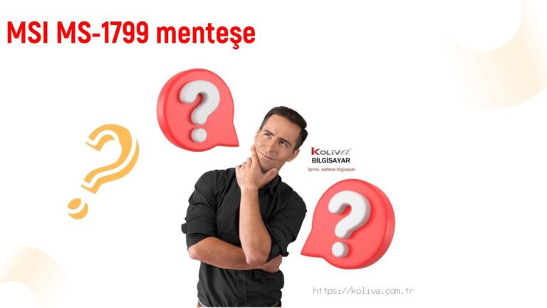 MSI MS-1799 menteşe SORUNU | ÇÖZÜLDÜ