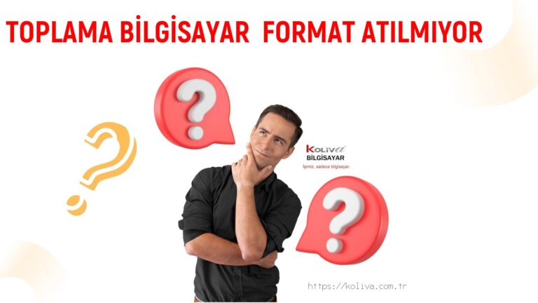 TOPLAMA BİLGİSAYAR  FORMAT ATILMIYOR SORUNU | ÇÖZÜLDÜ
