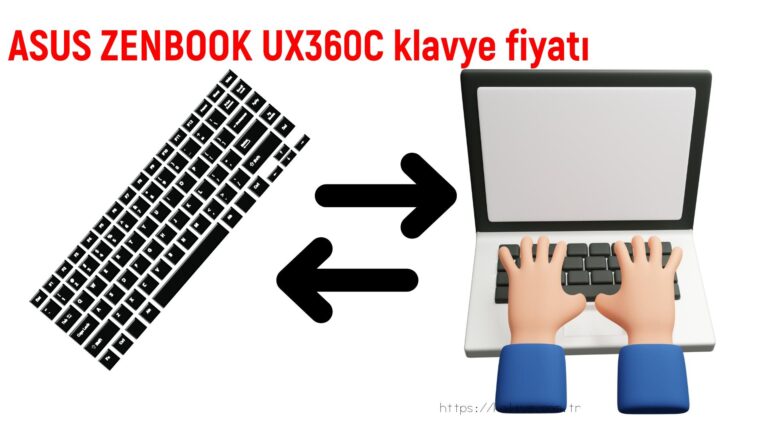 ASUS ZENBOOK UX360C klavyesi