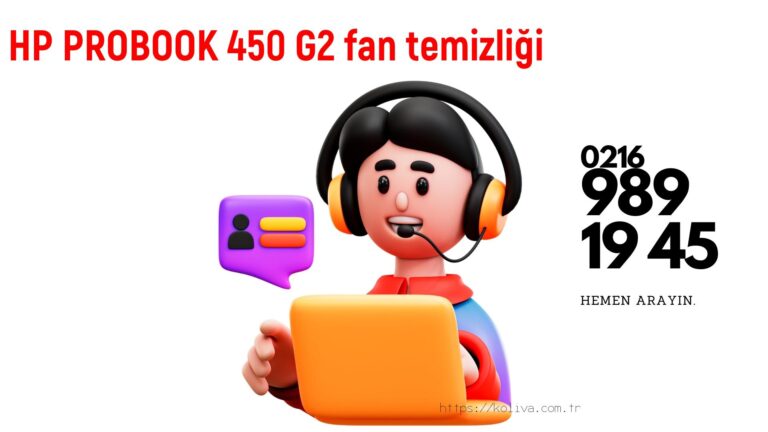 Hp Probook 450 G2 laptop fan temizliği