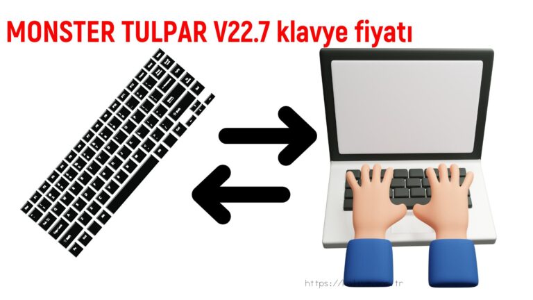MONSTER TULPAR V22.7 klavyesi