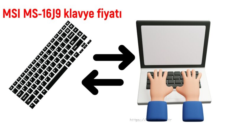 MSI MS-16J9 klavyesi