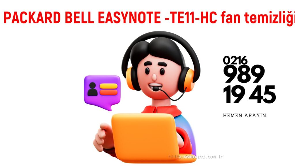 Packard Bell Easynote -Te11-Hc laptop fan temizliği