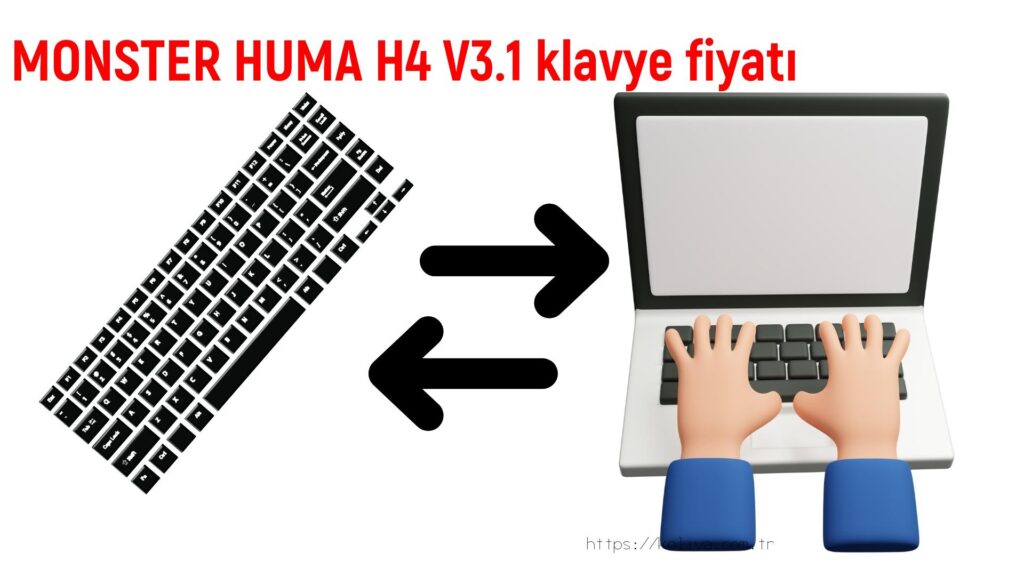 MONSTER HUMA H4 V3.1 klavyesi