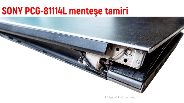 SONY PCG-81114L menteşe tamiri