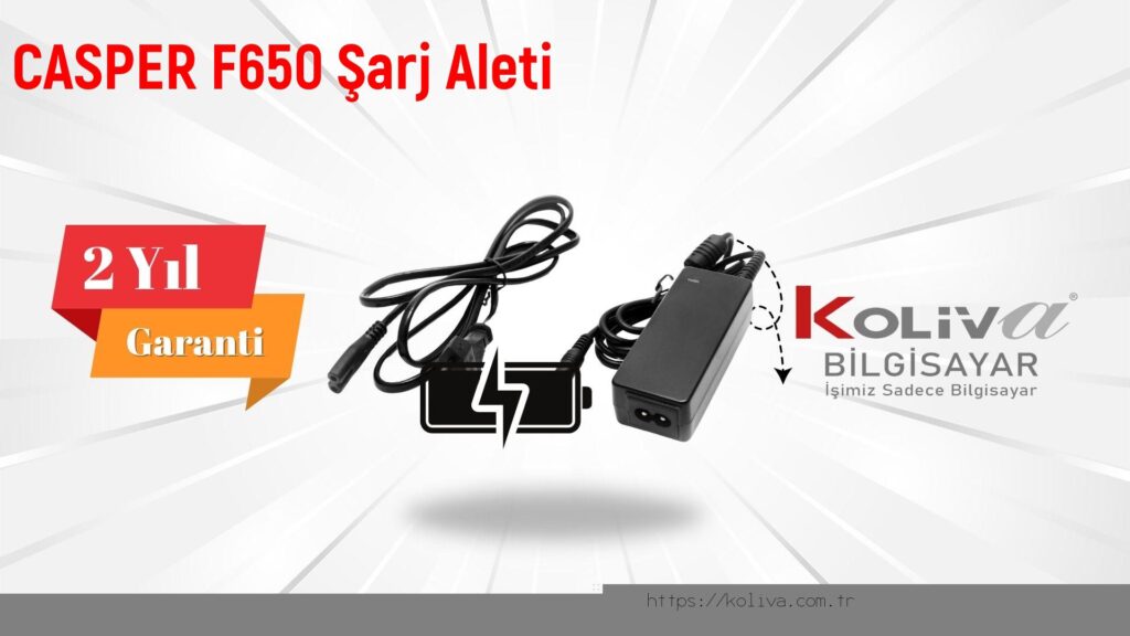 CASPER F650 Şarj Aleti