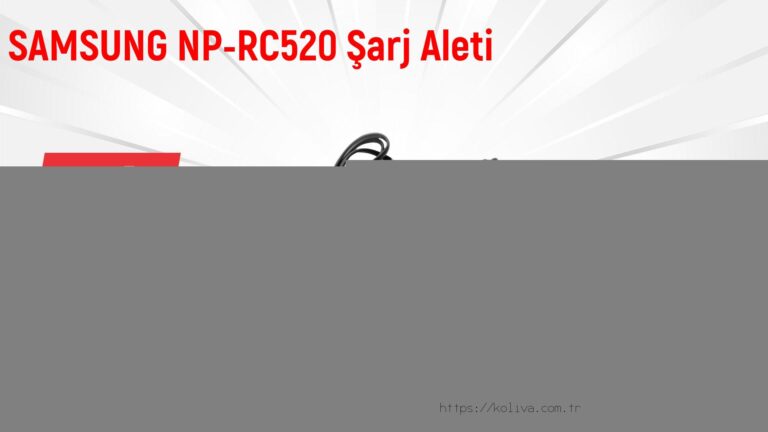 SAMSUNG NP-RC520 Şarj Aleti