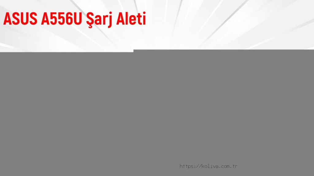 ASUS A556U Şarj Aleti